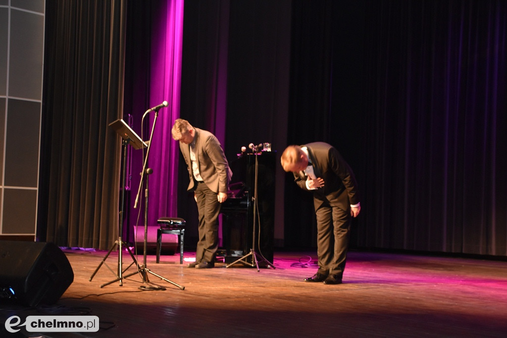 Michał Rajewski zaprezentował wspaniały recital wokalny.