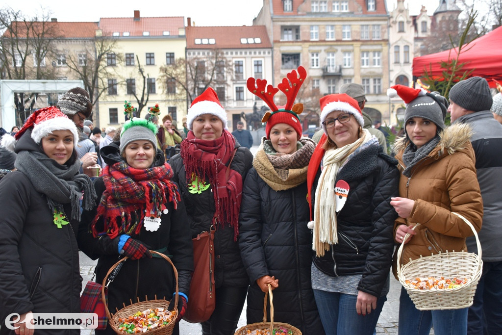 Chełmnianie świętowali podczas I Wigilii na Rynku.