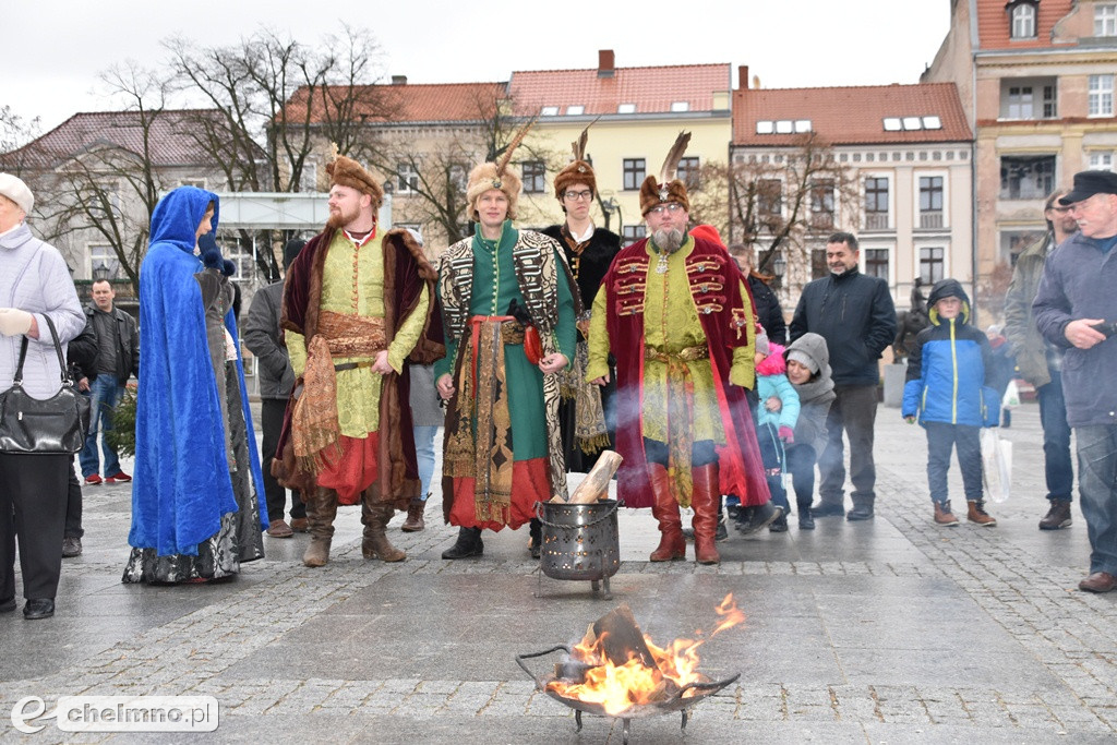 Chełmnianie świętowali podczas I Wigilii na Rynku.
