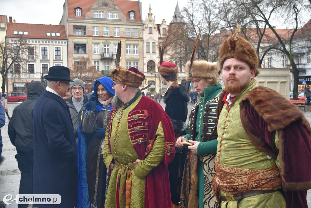 Chełmnianie świętowali podczas I Wigilii na Rynku.