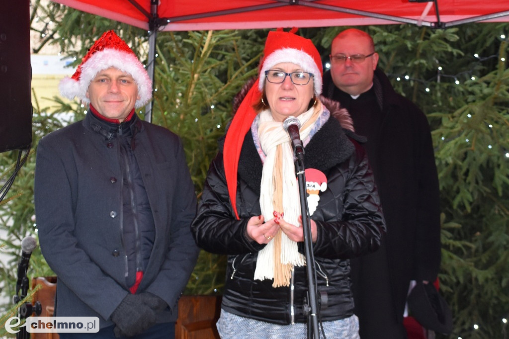 Chełmnianie świętowali podczas I Wigilii na Rynku.
