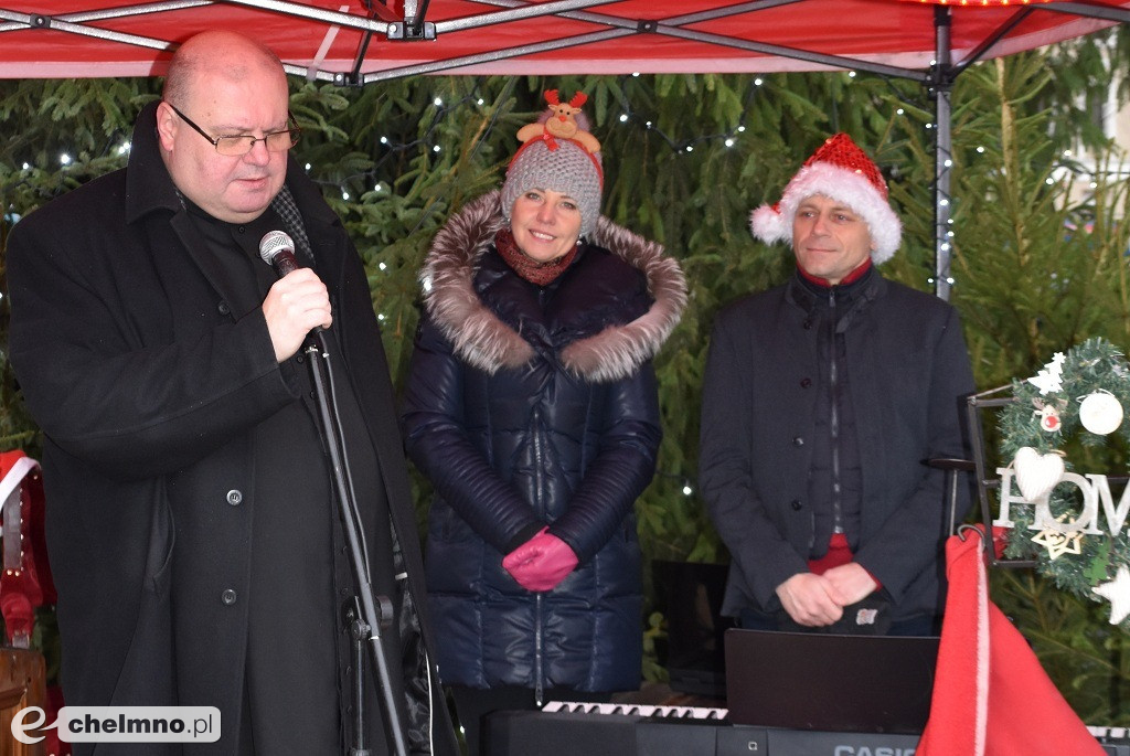 Chełmnianie świętowali podczas I Wigilii na Rynku.