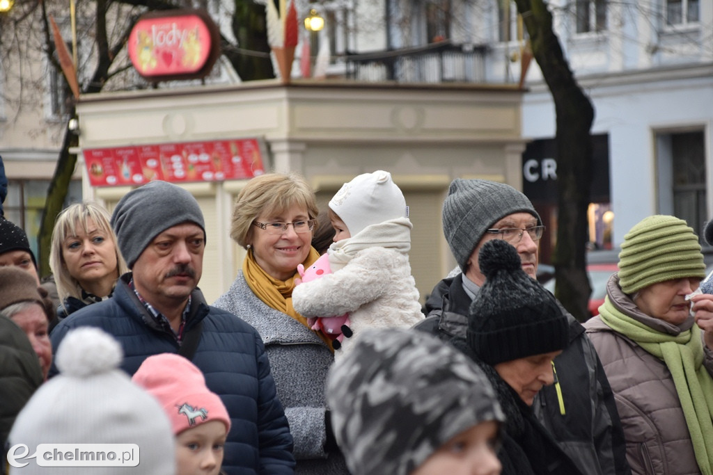 Chełmnianie świętowali podczas I Wigilii na Rynku.