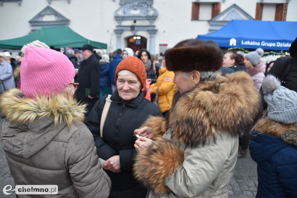 Chełmnianie świętowali podczas I Wigilii na Rynku.