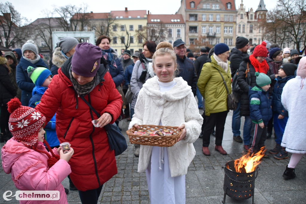 Chełmnianie świętowali podczas I Wigilii na Rynku.