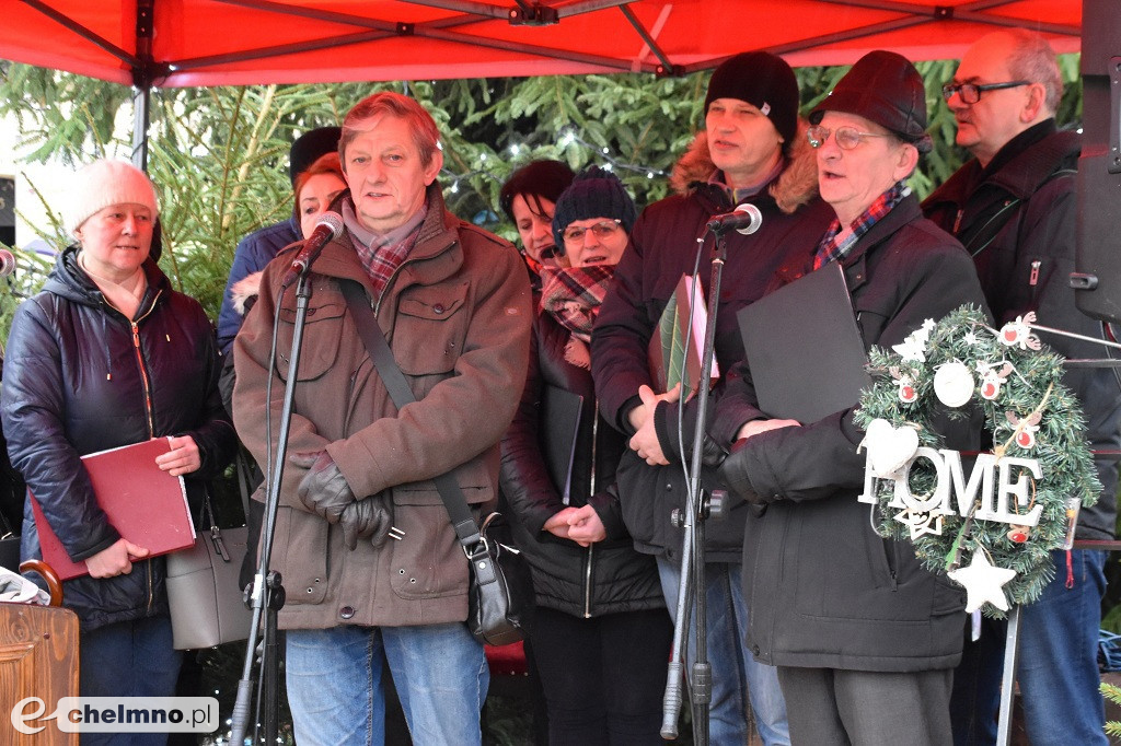 Chełmnianie świętowali podczas I Wigilii na Rynku.