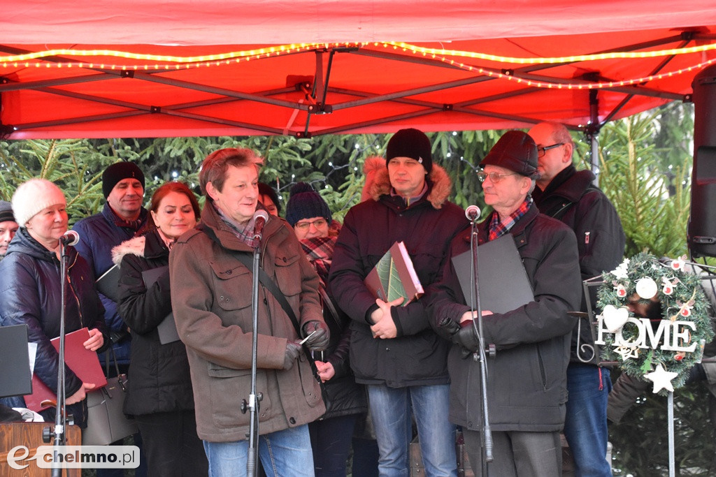Chełmnianie świętowali podczas I Wigilii na Rynku.