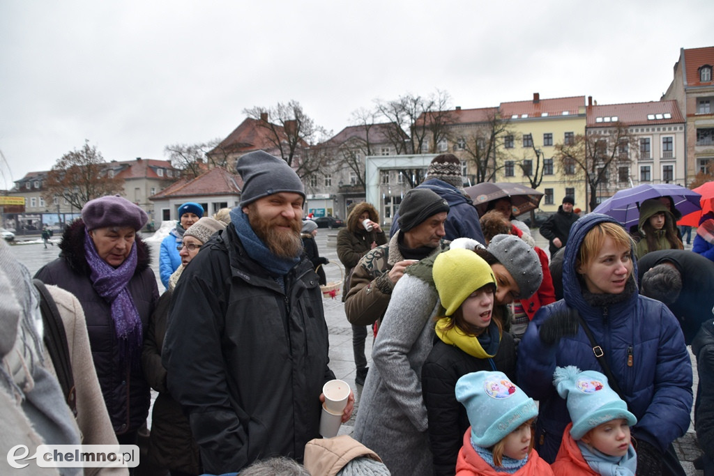 Chełmnianie świętowali podczas I Wigilii na Rynku.