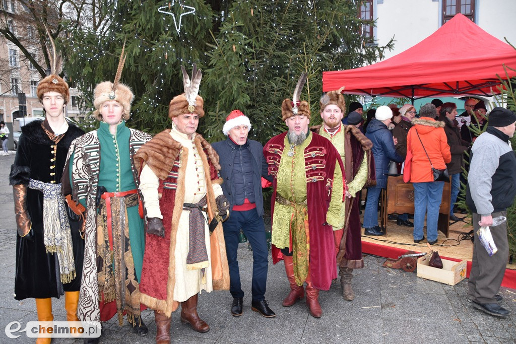 Chełmnianie świętowali podczas I Wigilii na Rynku.