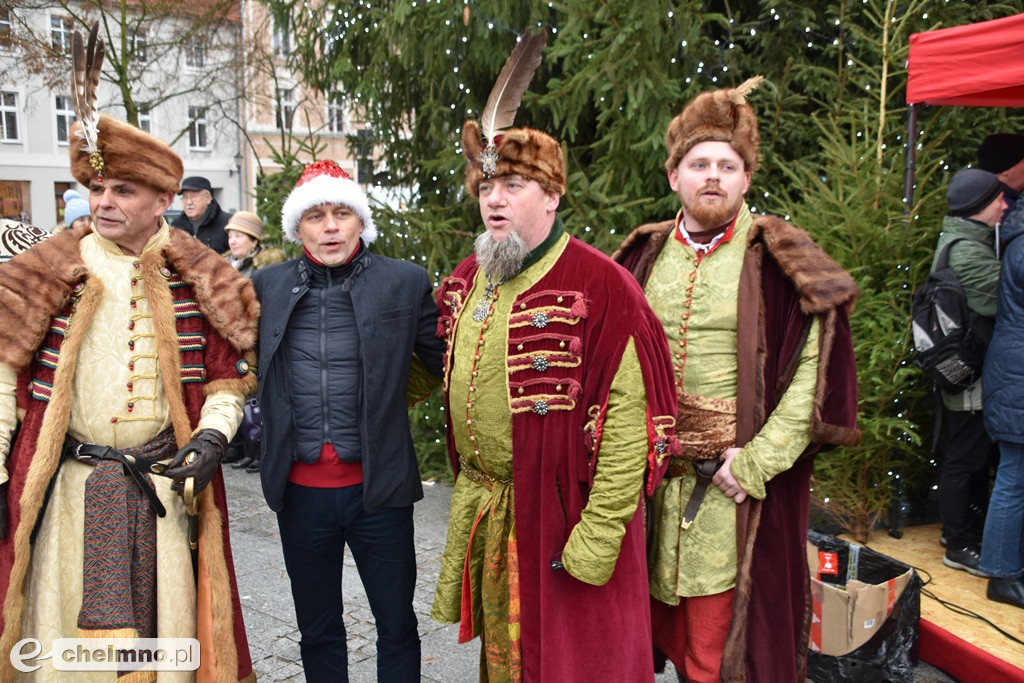 Chełmnianie świętowali podczas I Wigilii na Rynku.