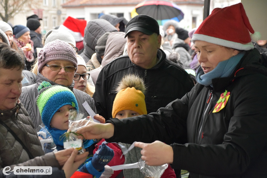 Chełmnianie świętowali podczas I Wigilii na Rynku.