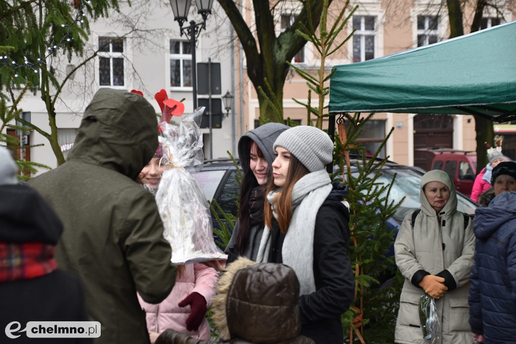 Chełmnianie świętowali podczas I Wigilii na Rynku.