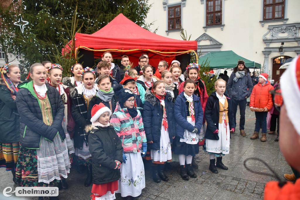 Chełmnianie świętowali podczas I Wigilii na Rynku.