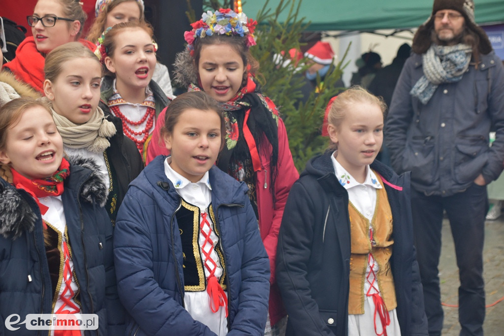 Chełmnianie świętowali podczas I Wigilii na Rynku.