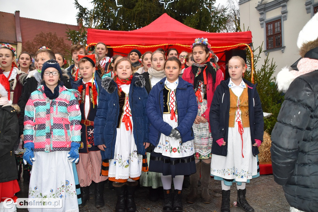 Chełmnianie świętowali podczas I Wigilii na Rynku.