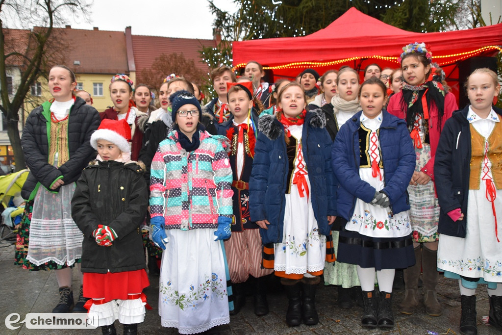 Chełmnianie świętowali podczas I Wigilii na Rynku.