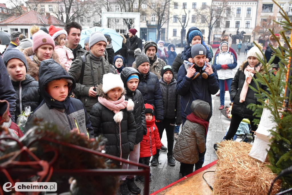 Chełmnianie świętowali podczas I Wigilii na Rynku.
