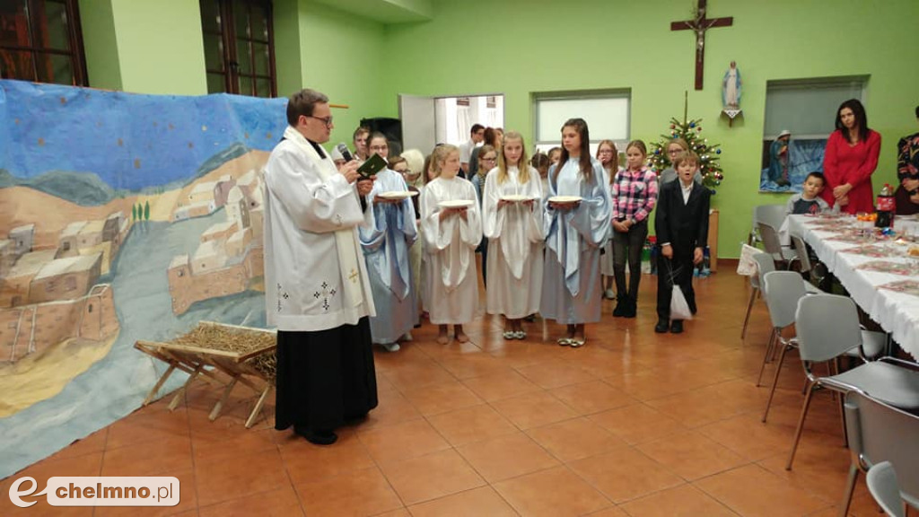 Świętowanie w Świetlicy im. Św. Wincentego a Paulo w Chełmnie.