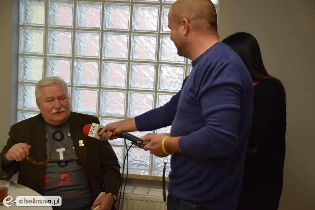Lech Wałęsa odwiedził dzisiaj Chełmno!