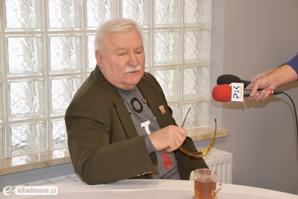 Lech Wałęsa odwiedził dzisiaj Chełmno!