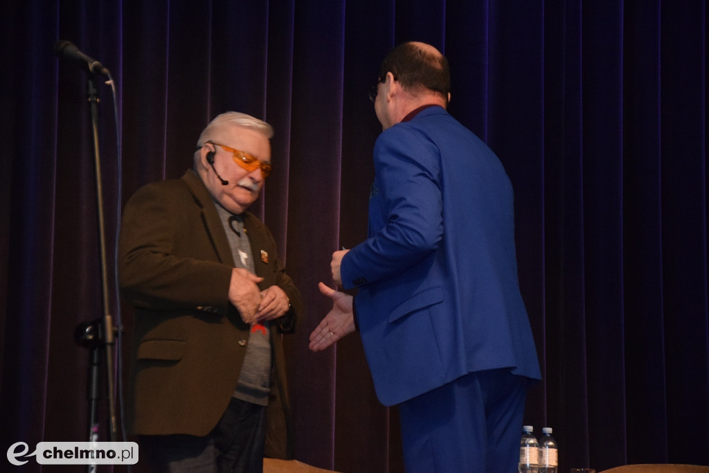 Lech Wałęsa odwiedził dzisiaj Chełmno!
