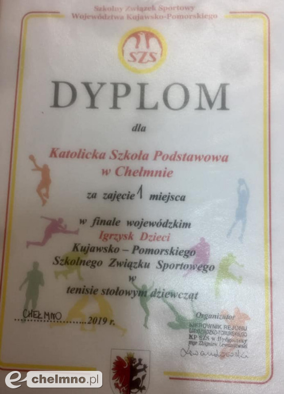 Sukces zawodniczek Katolika na Igrzyskach Dzieci.