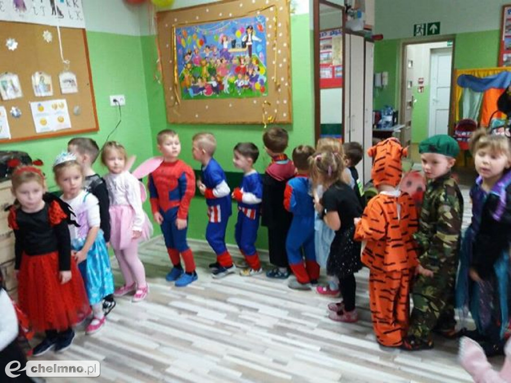 Bal karnawałowy w Przedszkolu Tęczowy Zakątek.
