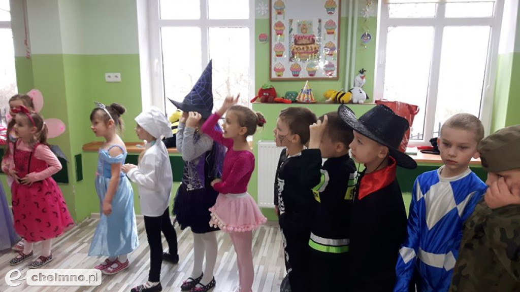 Bal karnawałowy w Przedszkolu Tęczowy Zakątek.