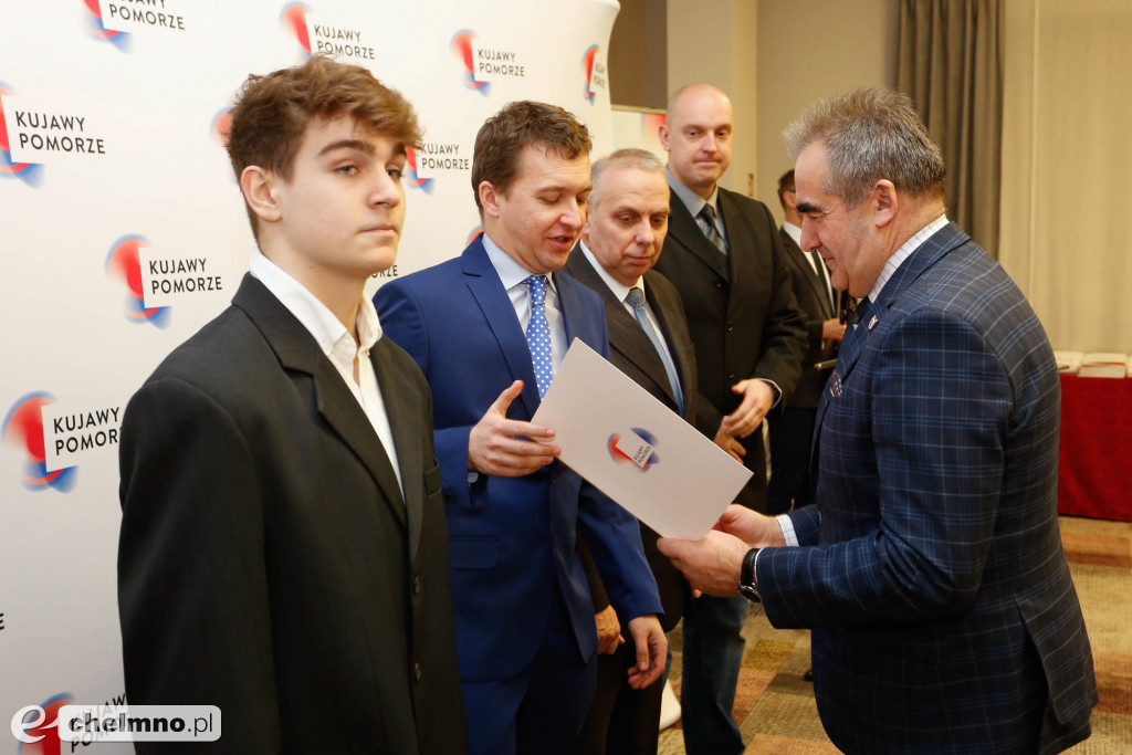 Nagrody dla naszych sportowców.