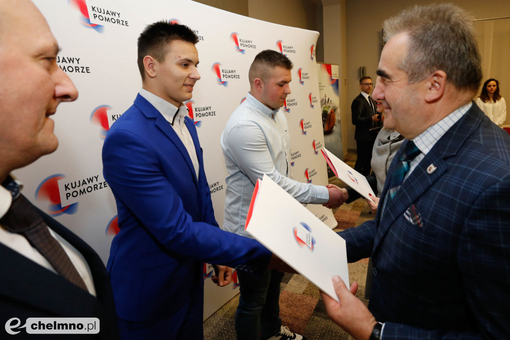 Nagrody dla naszych sportowców.