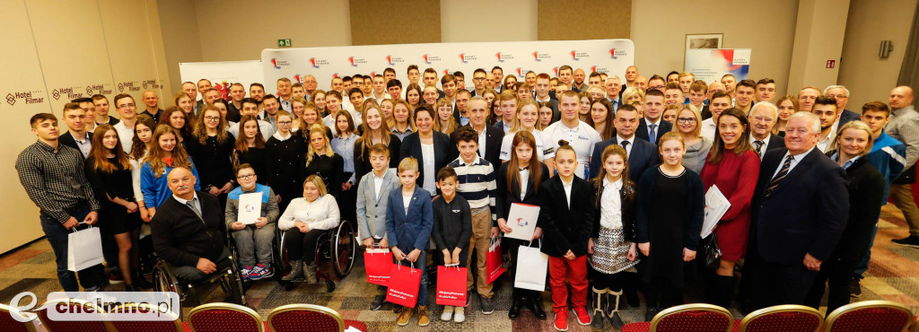 Nagrody dla naszych sportowców.