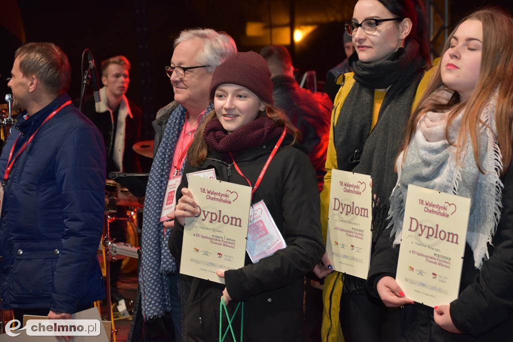 Otwarcie Walentynek i koncert laureatów Festiwalu Piosenki.