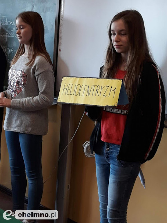 Mini lekcja o Koperniku i uroczyste rozdanie nagród w konkursach