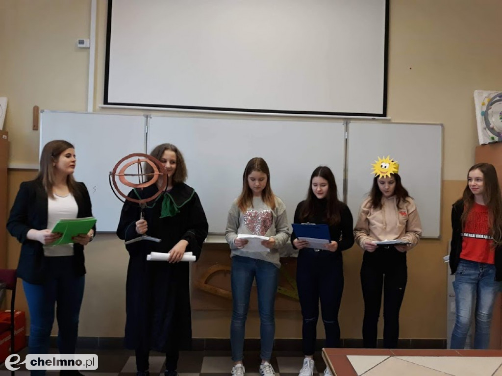 Mini lekcja o Koperniku i uroczyste rozdanie nagród w konkursach
