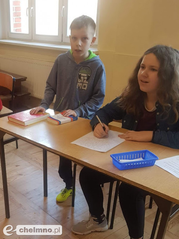 Szkolny turniej sztafety ortograficznej w Dwójce