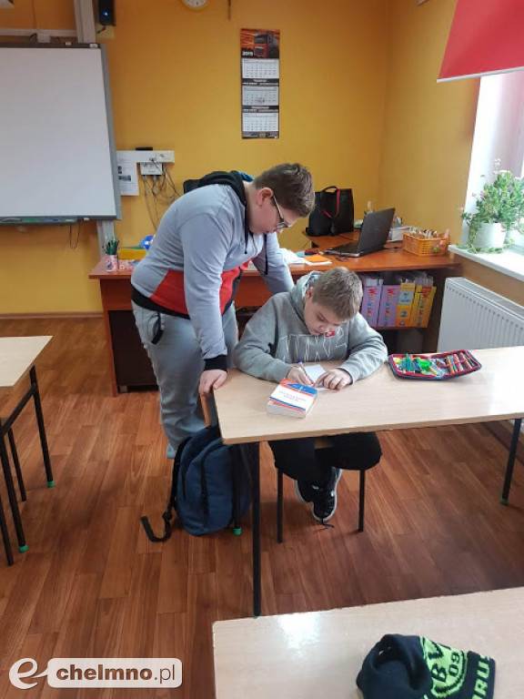 Szkolny turniej sztafety ortograficznej w Dwójce