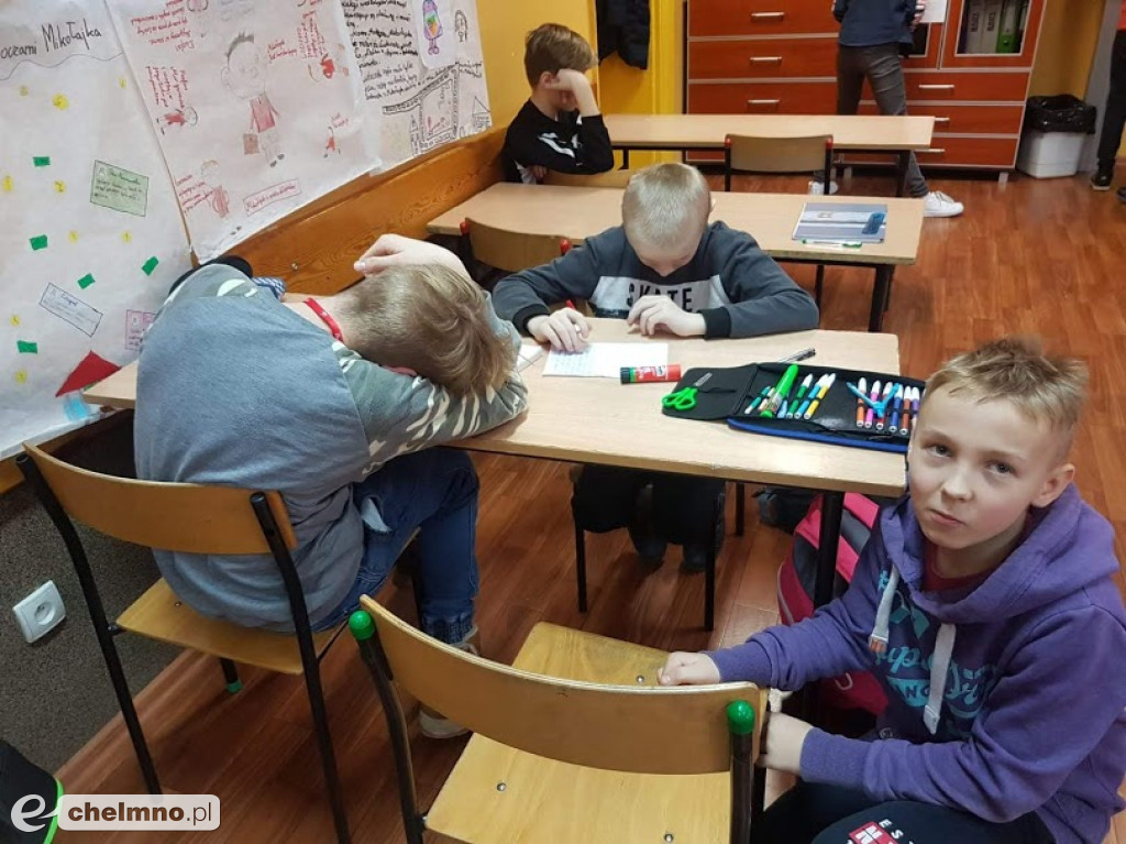 Szkolny turniej sztafety ortograficznej w Dwójce