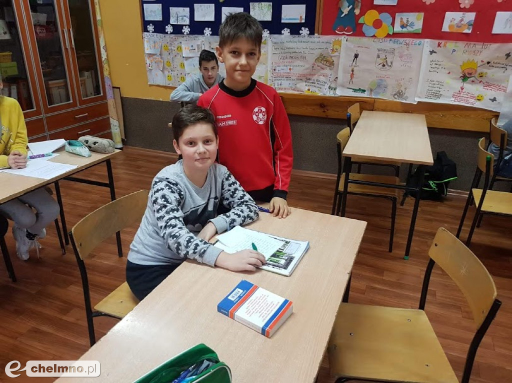 Szkolny turniej sztafety ortograficznej w Dwójce