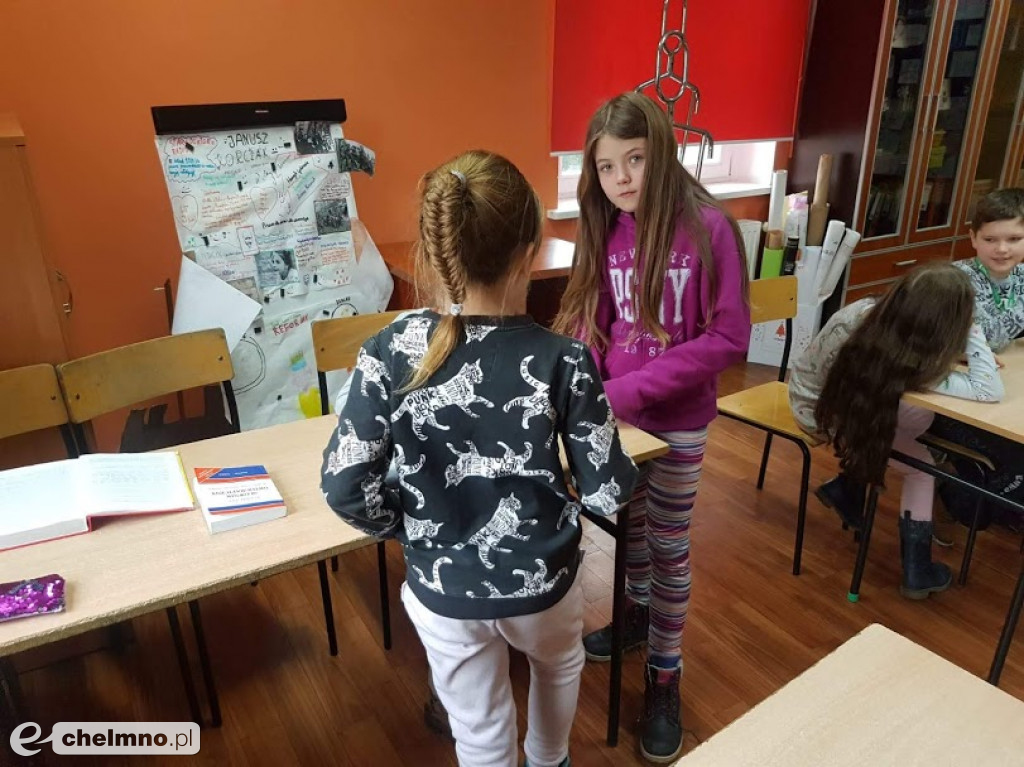 Szkolny turniej sztafety ortograficznej w Dwójce