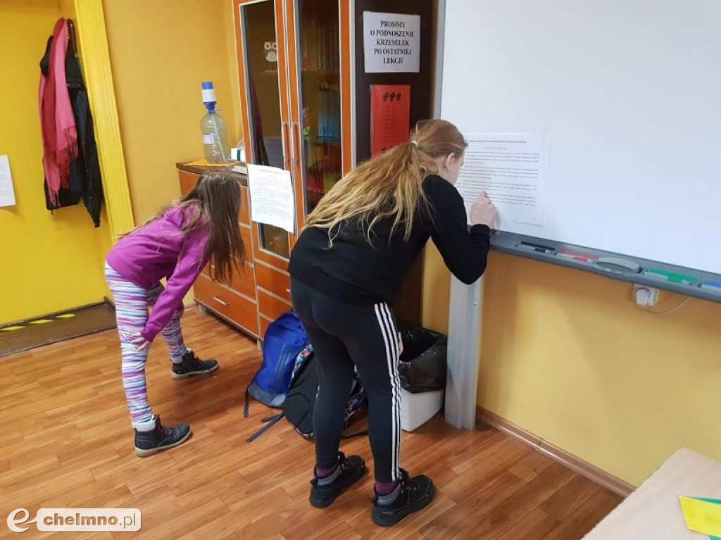 Szkolny turniej sztafety ortograficznej w Dwójce