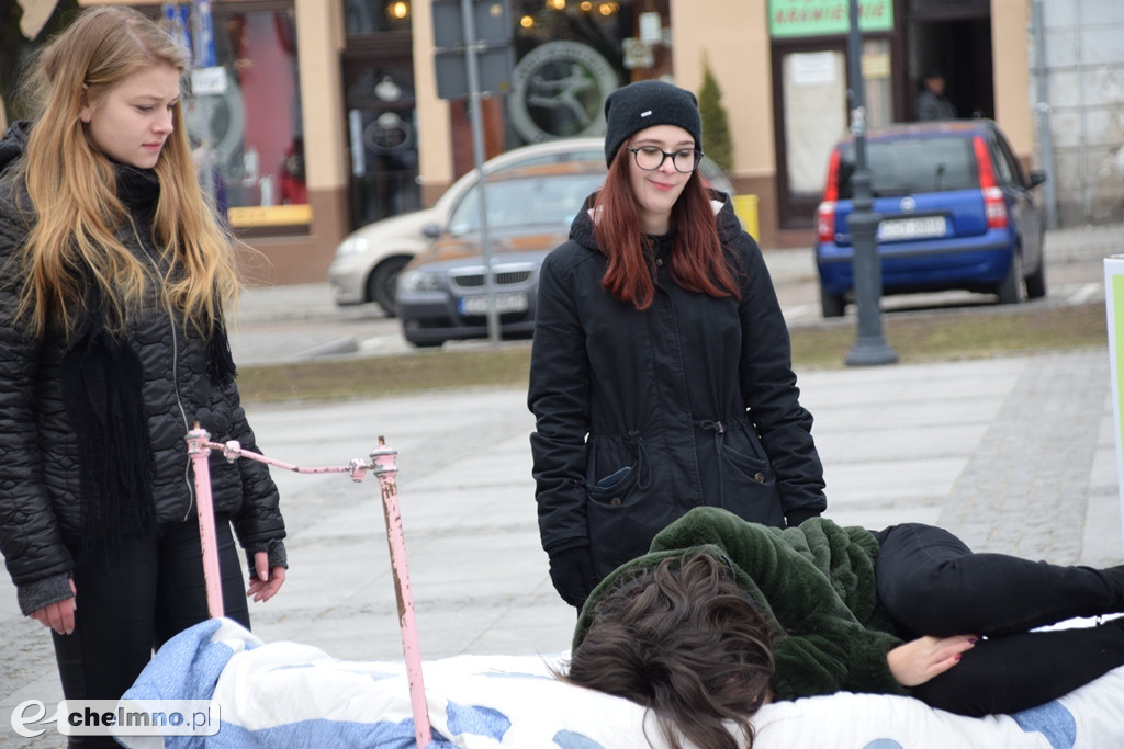 Depresja-poznaję: Happening na Rynku