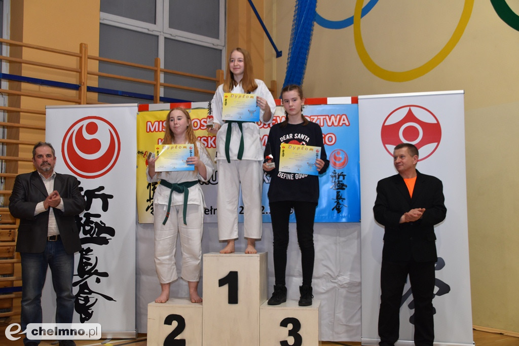  Wręczenie nagród na Mistrzostwach Kyokushin Karate