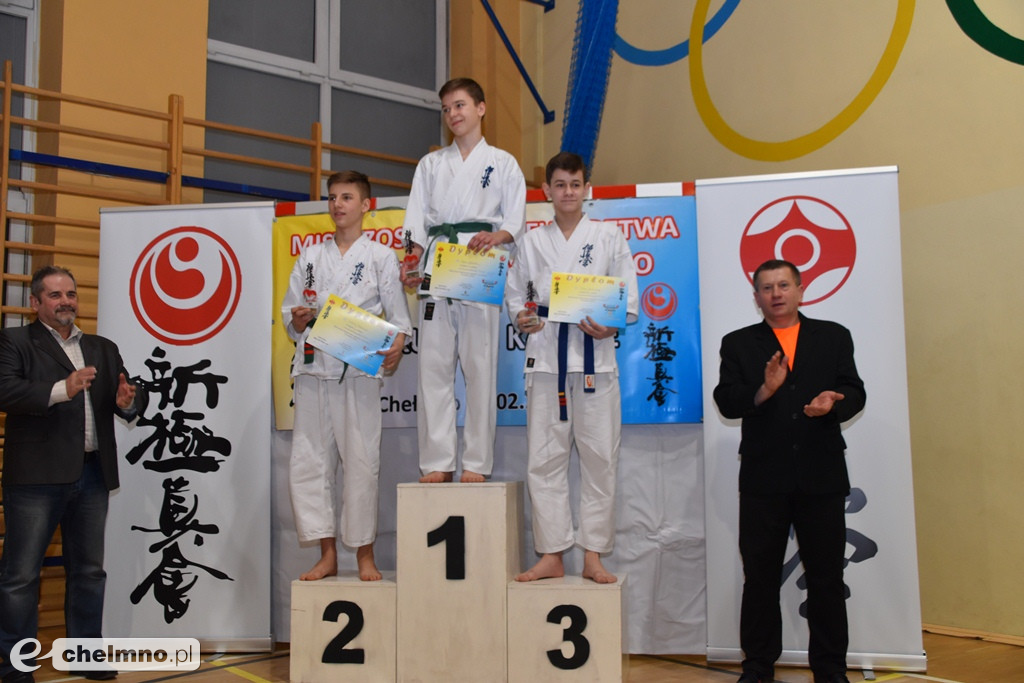  Wręczenie nagród na Mistrzostwach Kyokushin Karate