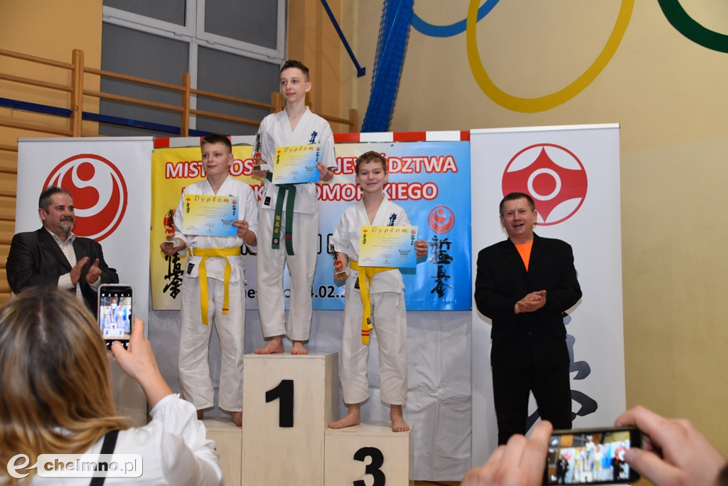  Wręczenie nagród na Mistrzostwach Kyokushin Karate