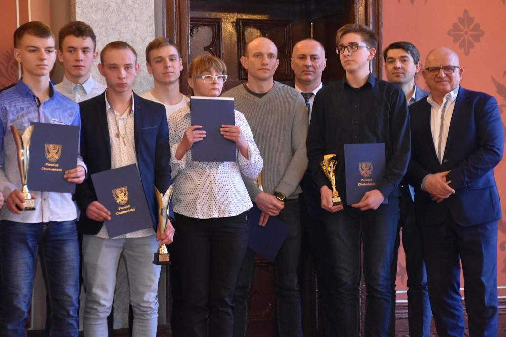 Laureaci konkursu: Sportowiec Powiatu Chełmińskiego