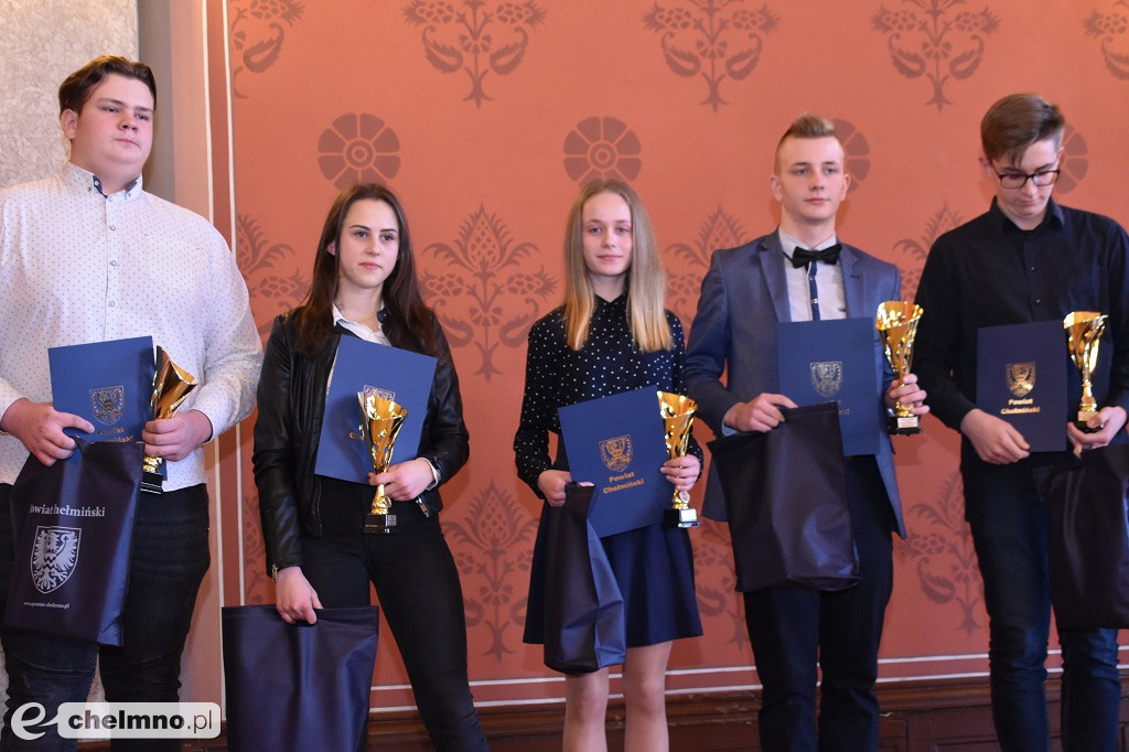 Laureaci konkursu: Sportowiec Powiatu Chełmińskiego