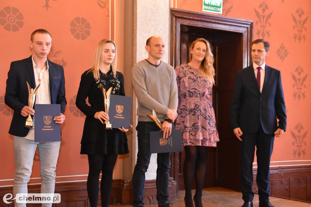Laureaci konkursu: Sportowiec Powiatu Chełmińskiego