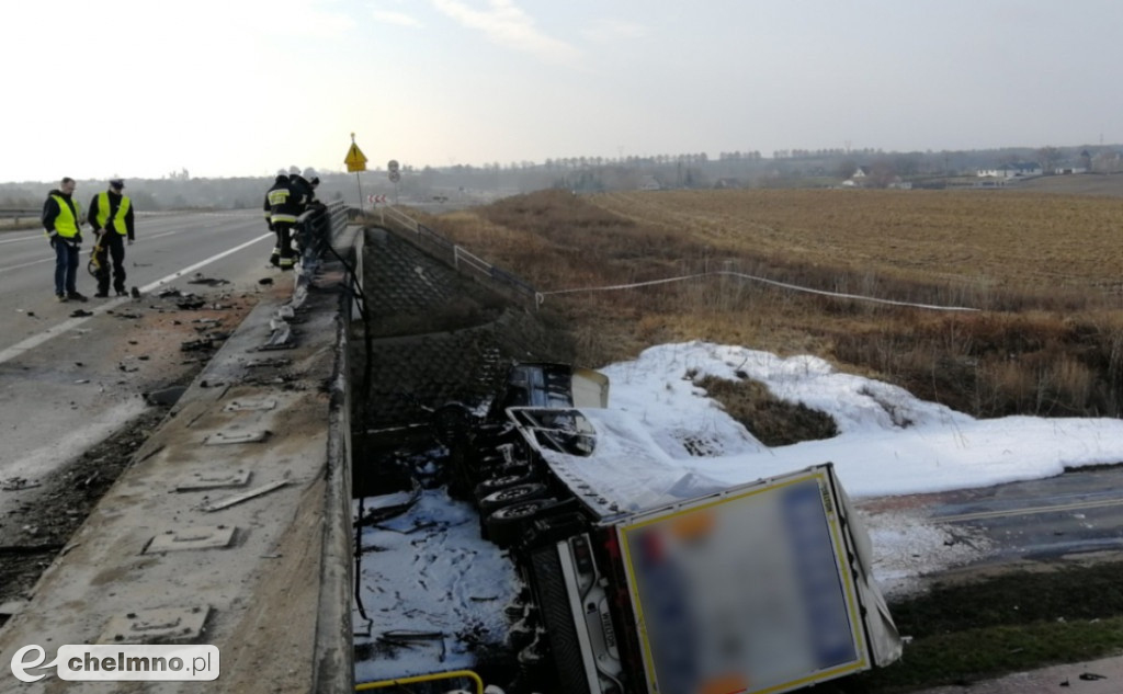 Śmiertelny wypadek niedaleko Chełmna.