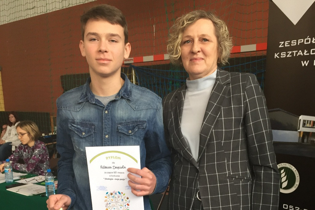 Mateusz Dzięcioł z SP 1 w Wielkim Finale z ekologii