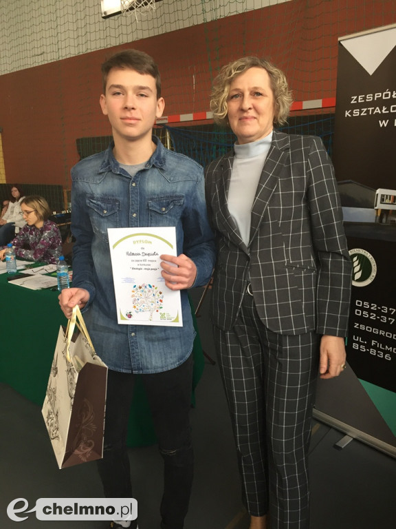 Mateusz Dzięcioł z SP 1 w Wielkim Finale z ekologii